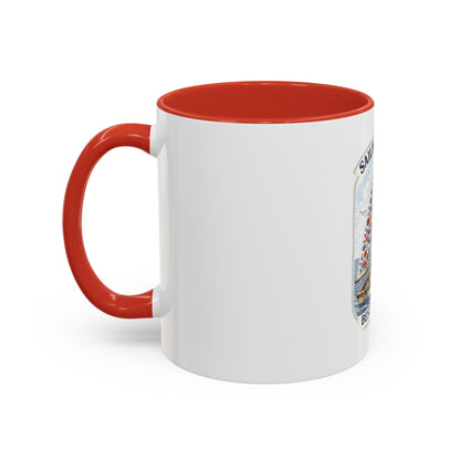 Sailin' With My Best Friend dog sailboat mug | Coffee Mug