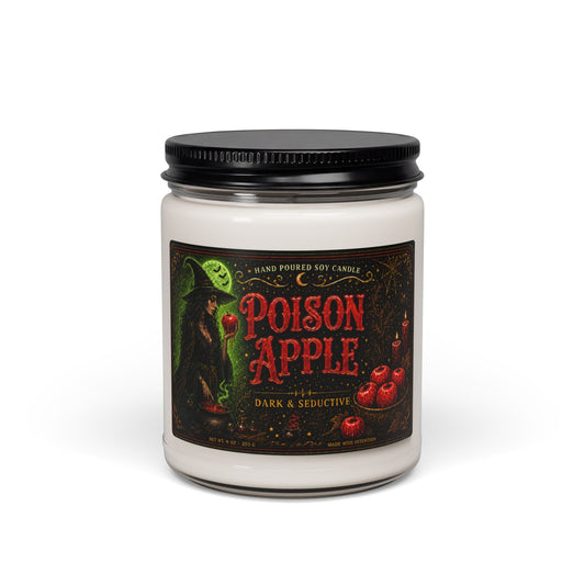 Poison Apple Scented Soy Candle — 9oz Dark & Seductive Autumn Candle