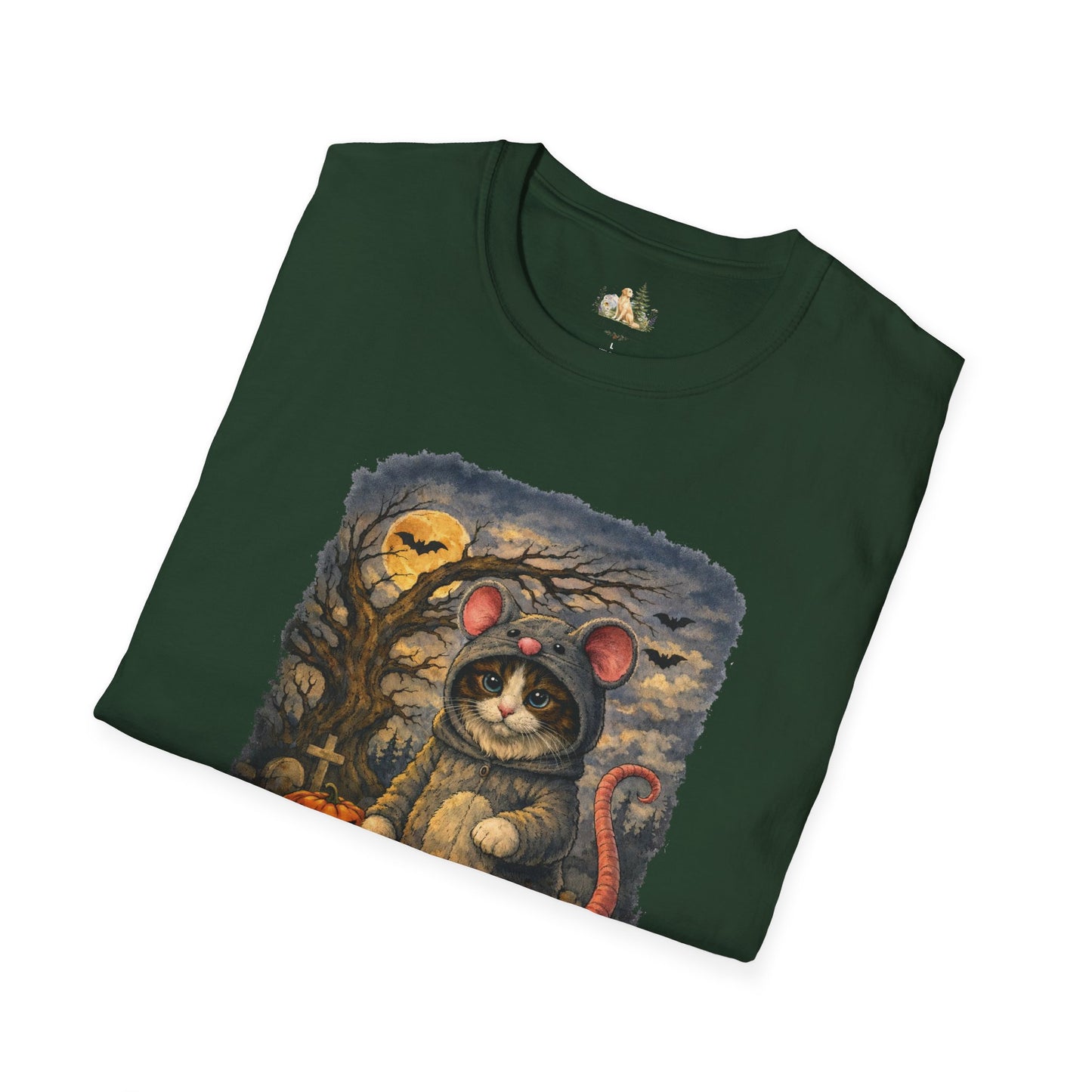 Unisex Halloween Ragdoll Cat Costume T-Shirt — What Tails Lurk Behind The Pines Collection