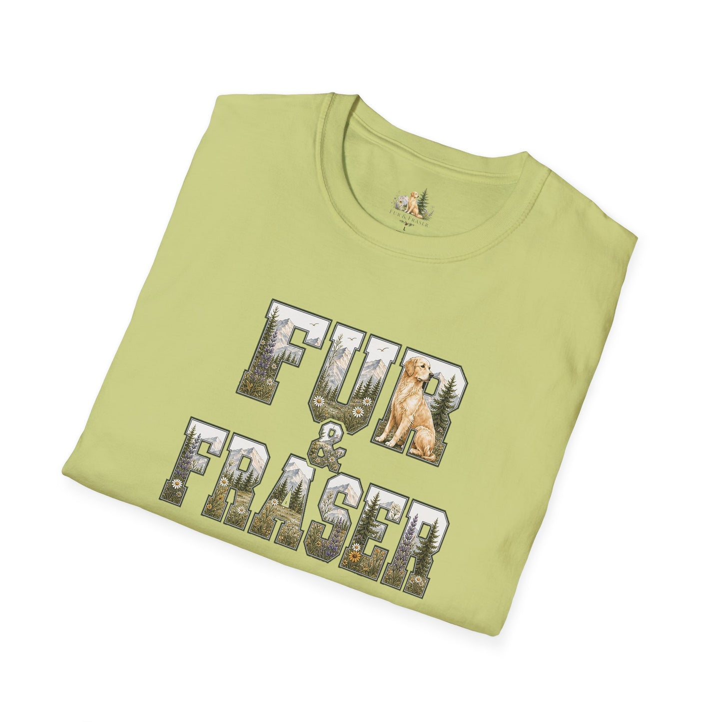 T-Shirt — Fur & Fraser Logo Graphic Tee(Light Weight, Ultra Soft Tee)