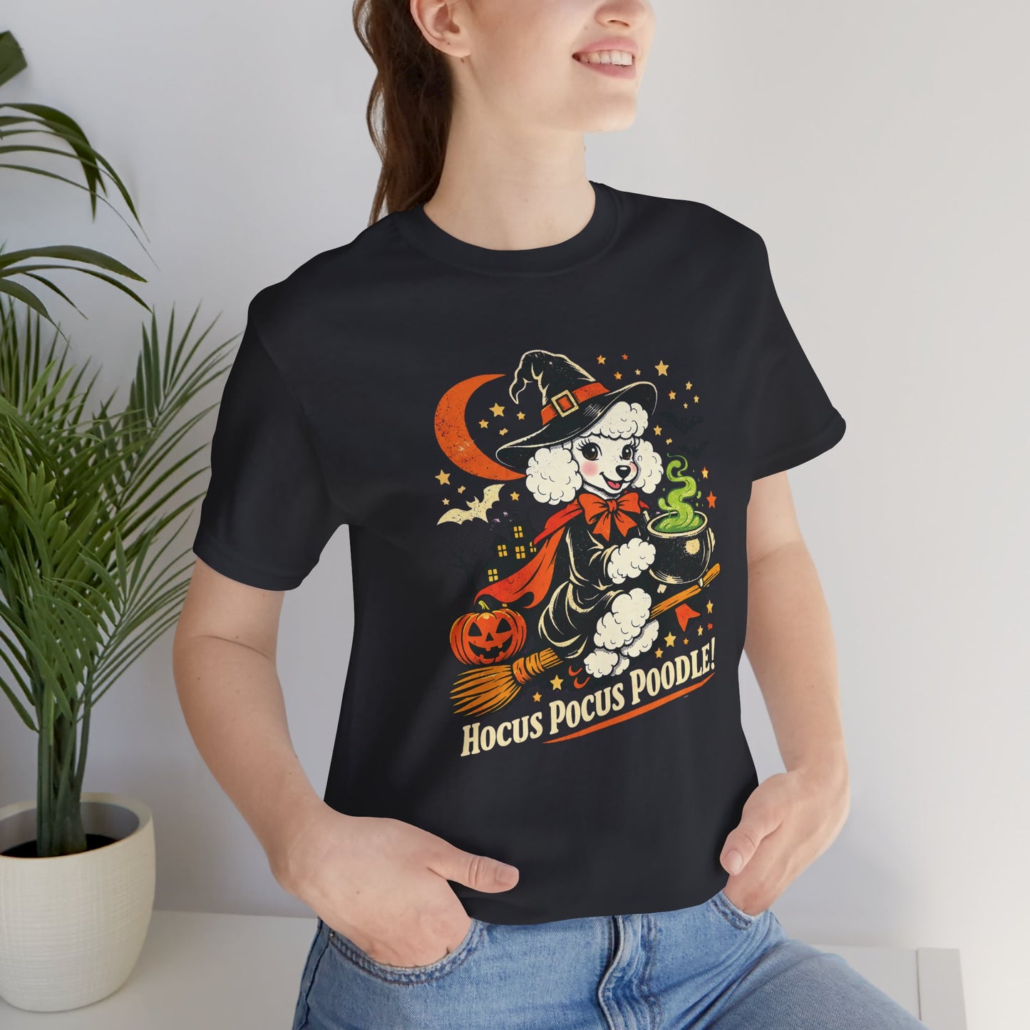 Hocus Pocus Poodle Halloween Tee
