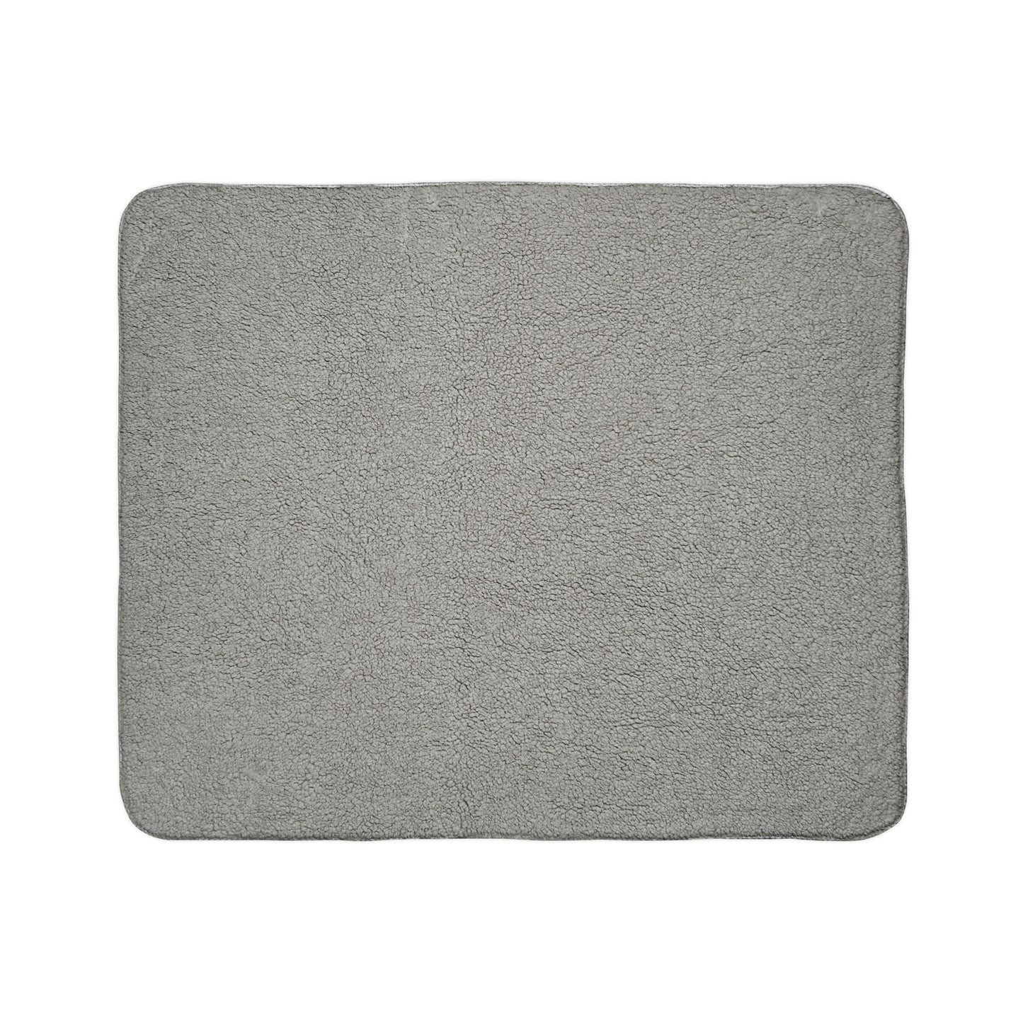 French Bulldog Paris Stamp Fleece Sherpa Blanket | Eiffel Tower, Floral Accent