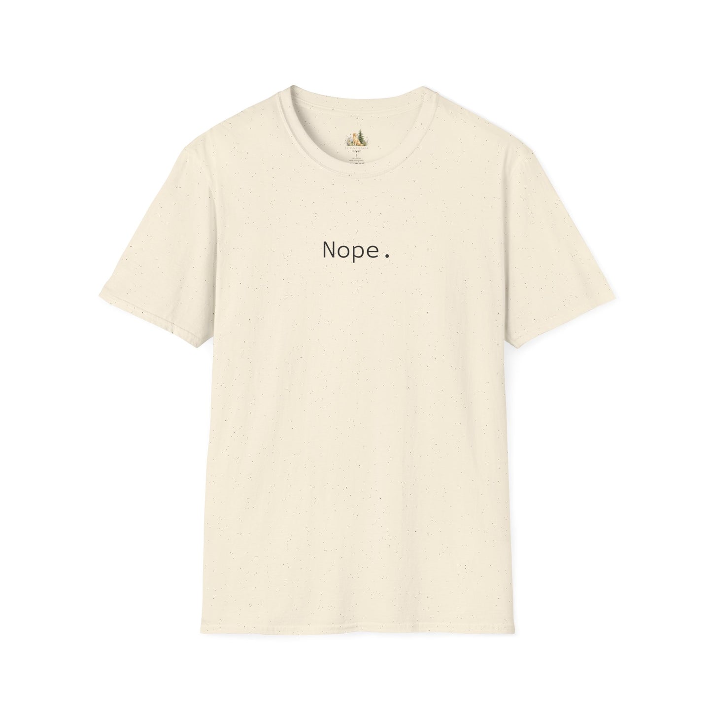 Nope. Minimalist Graphic Tee