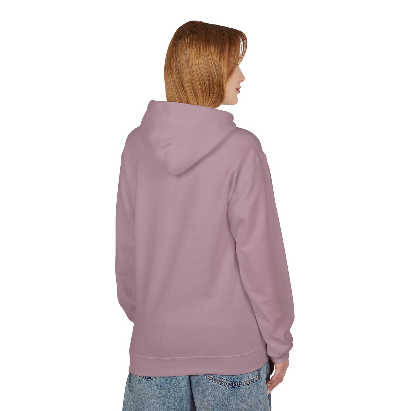 Hoodie — Floral Heart "Dog Mom" Graphic