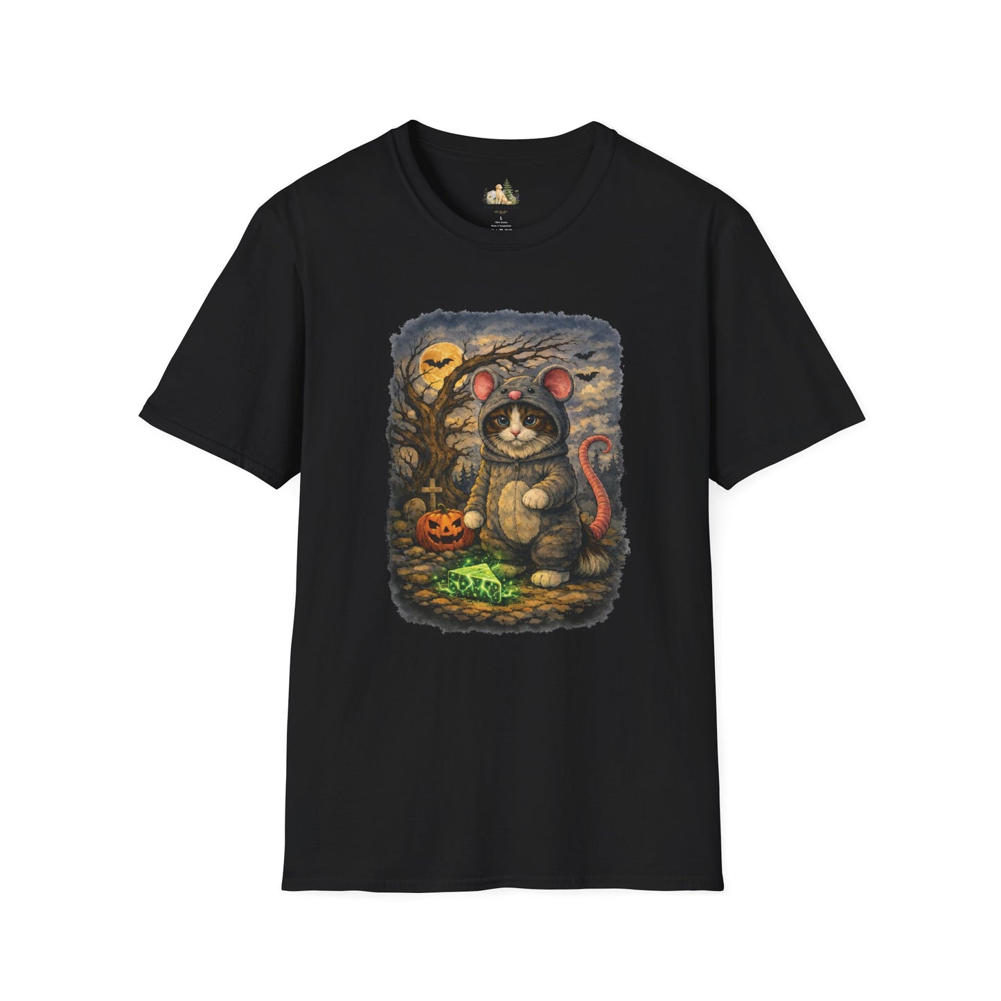 Unisex Halloween Ragdoll Cat Costume T-Shirt — What Tails Lurk Behind The Pines Collection