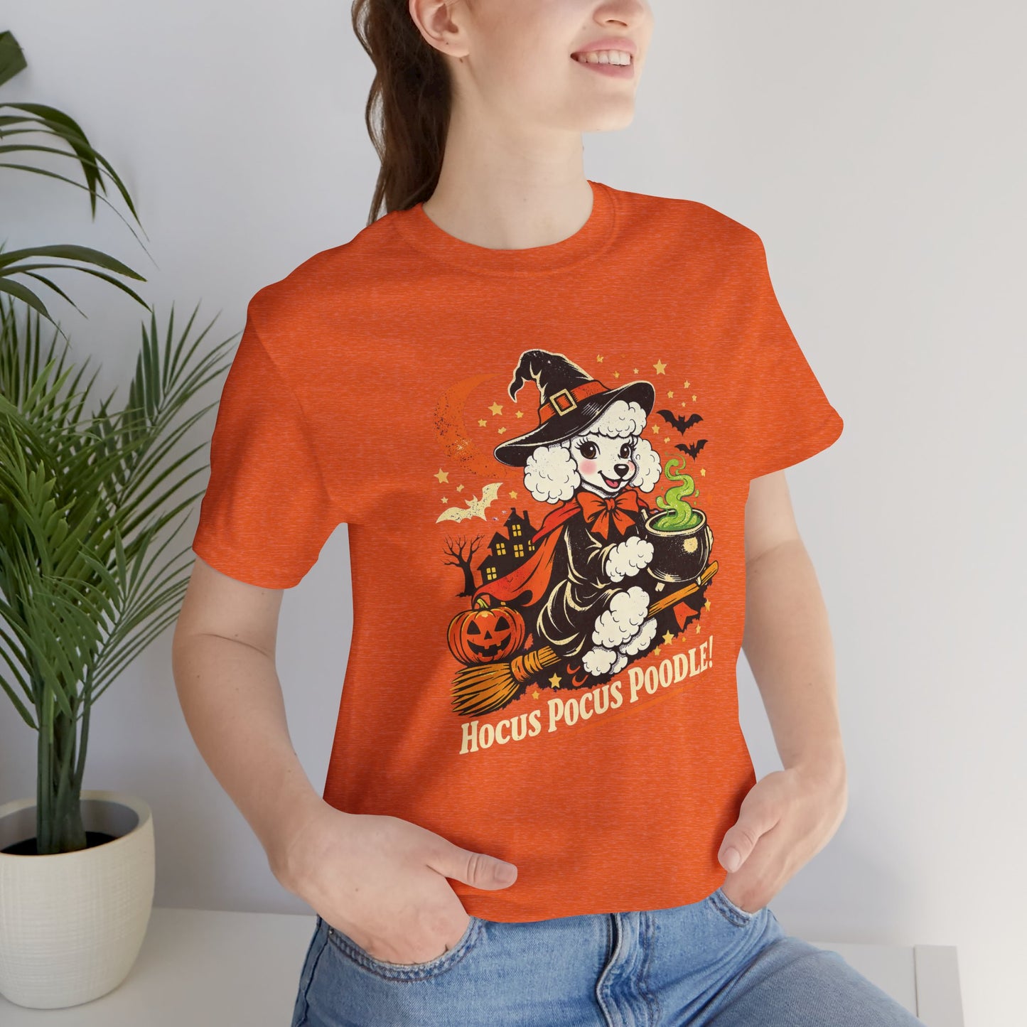 Hocus Pocus Poodle Halloween Tee