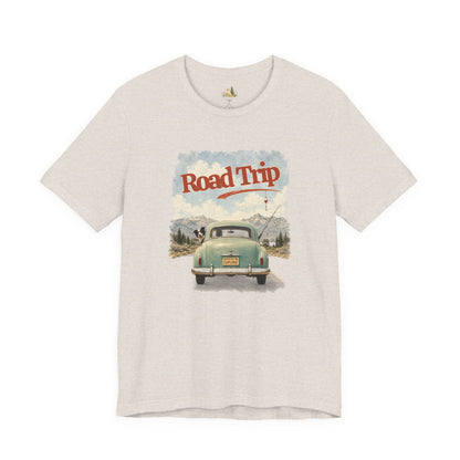 Men's Road Trip Vintage Car T-Shirt