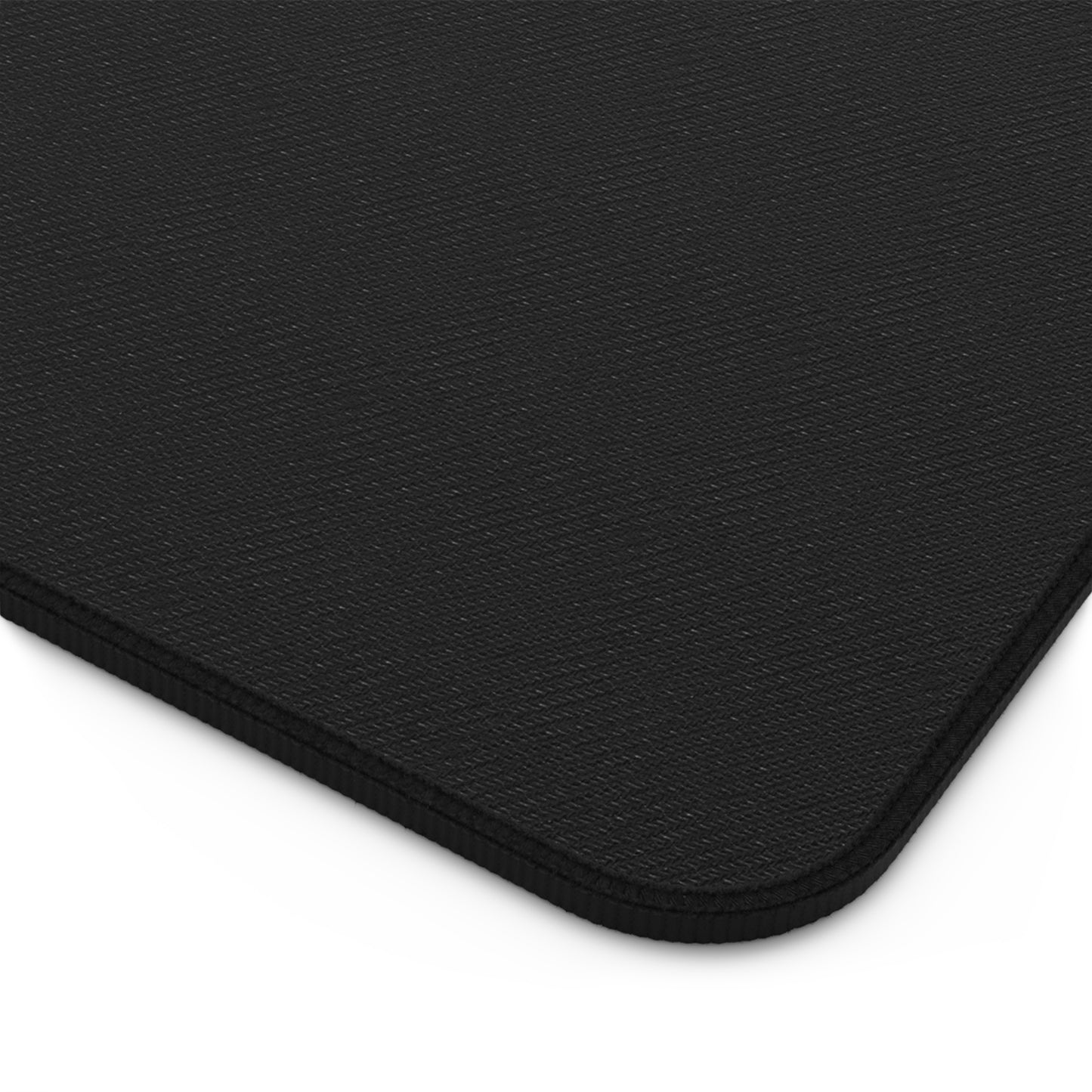 Floral Velvet Desk Mat — Colorful Poppy Garden Office Mouse Pad
