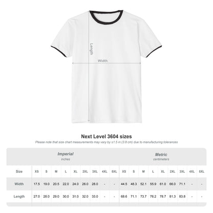 Ringer T-Shirt — "Chapter at the Cabana" Beach Vibes Graphic Tee (Turn Pages • Catch Rays)