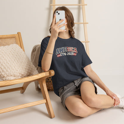 Unisex America 1776-2026 Patriotic Tee (Heavy Weight Cotton)