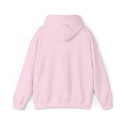 Minimal Embroidered 'absolutely not.' Hoodie - White Cozy Casual Sweatshirt