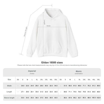 Absolutely Not Hoodie — Minimalist White Slogan Pullover