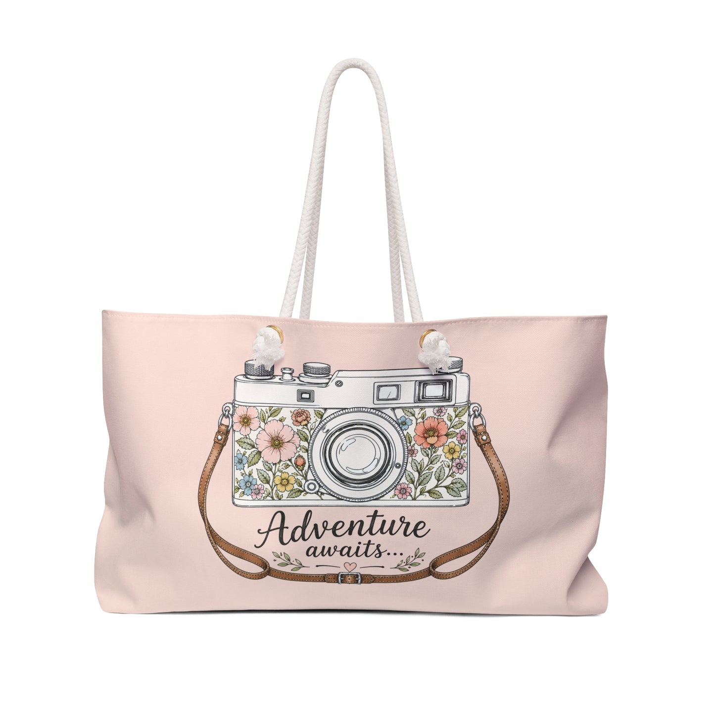 Adventure Awaits Camera Weekender Bag