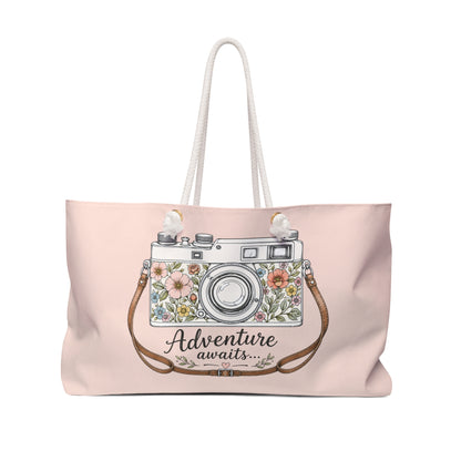 Adventure Awaits Camera Weekender Bag