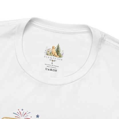 Cherry Pie Picnic Club Tee | 4th of July Retro Americana, vintage flag stars