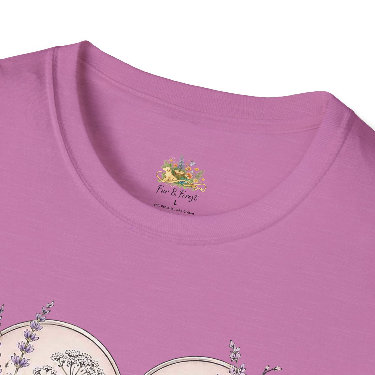 Dog Mom Floral Heart T-Shirt