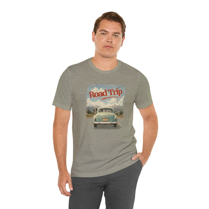 Men's Road Trip Vintage Car T-Shirt