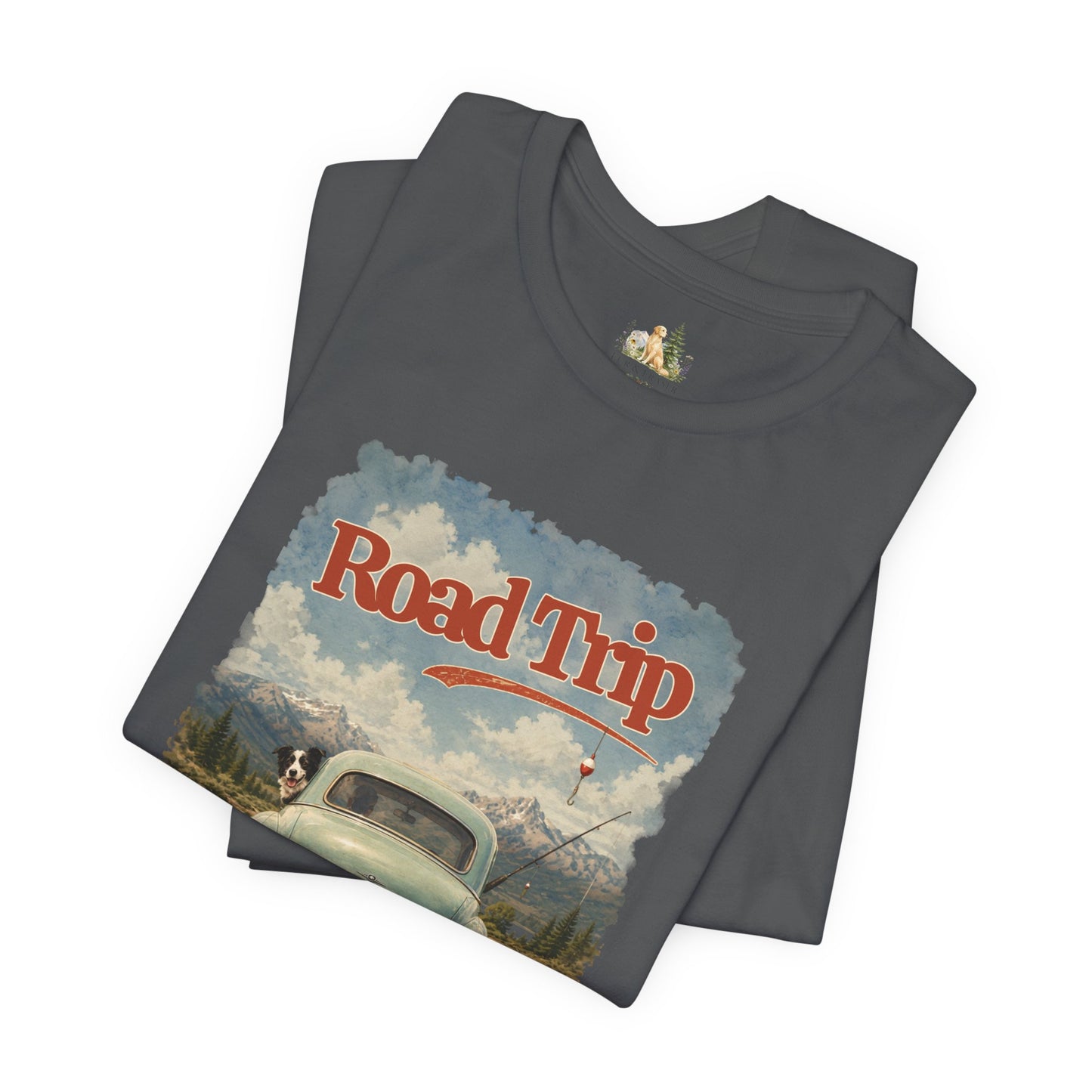 Men's Road Trip Vintage Car T-Shirt