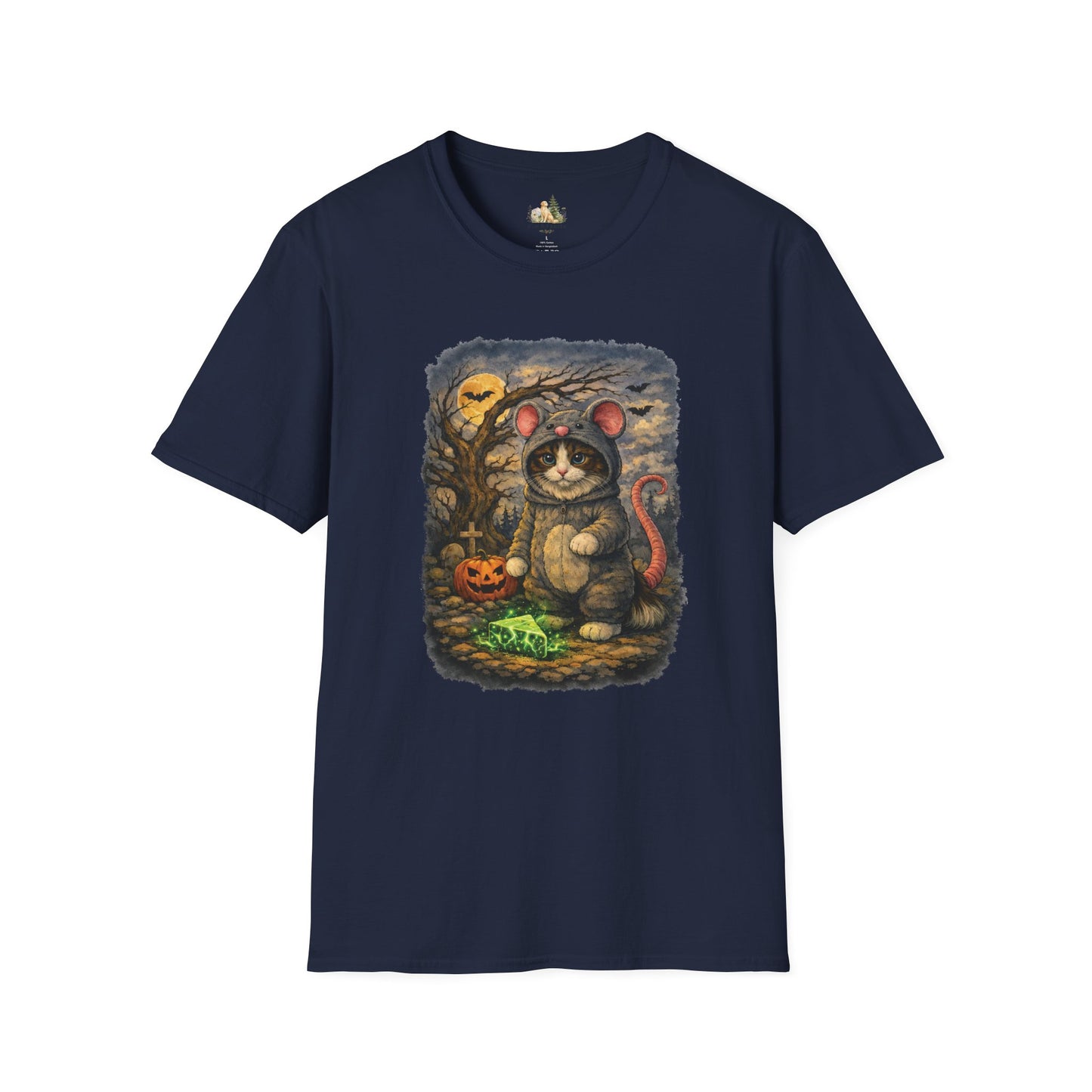 Unisex Halloween Ragdoll Cat Costume T-Shirt — What Tails Lurk Behind The Pines Collection
