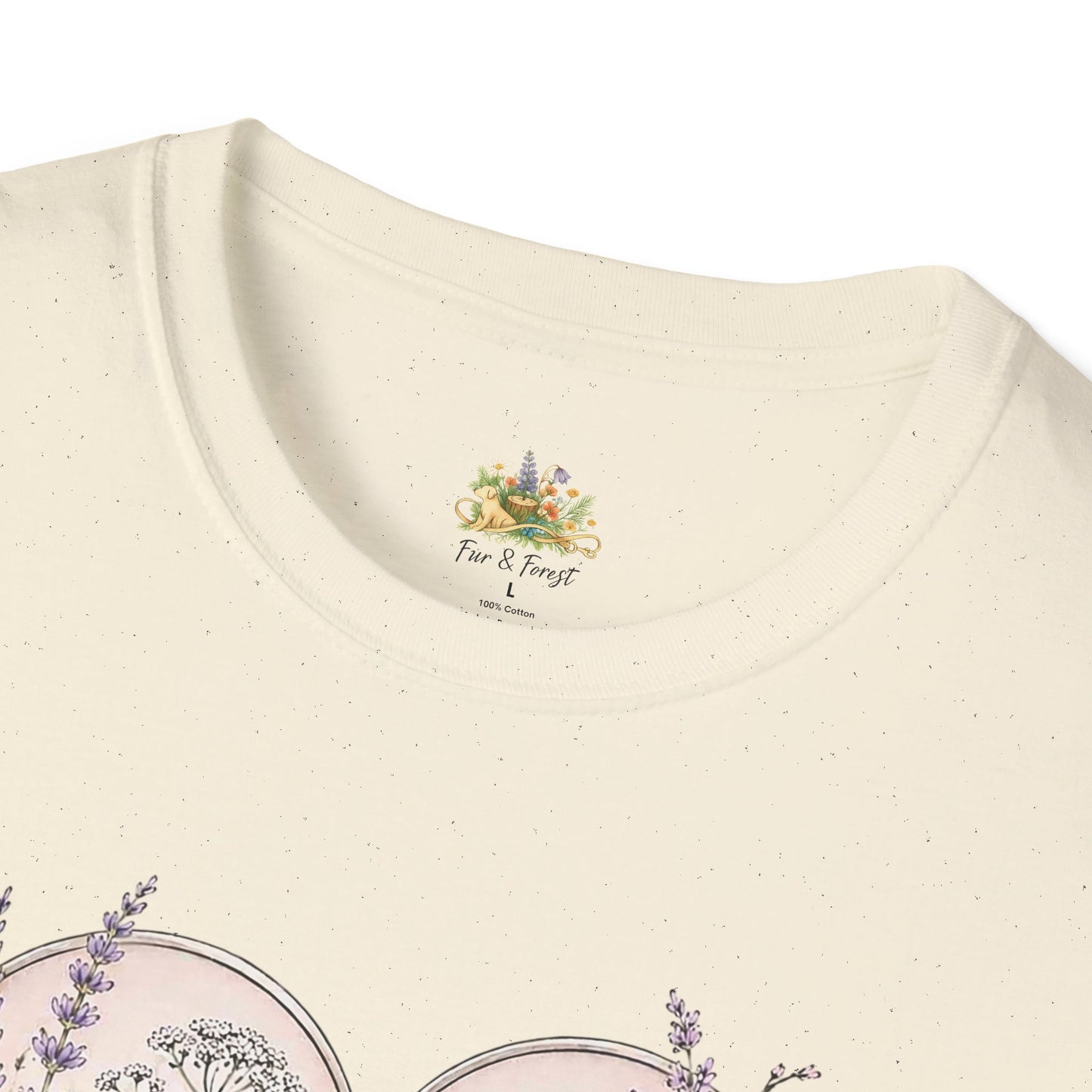 Dog Mom Floral Heart T-Shirt