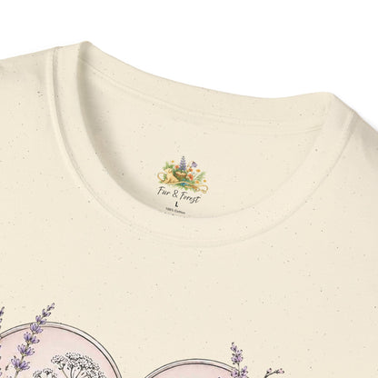 Dog Mom Floral Heart T-Shirt