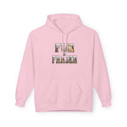 Fur & Fraser Floral Logo Hoodie — Cozy Pet Lover Pullover