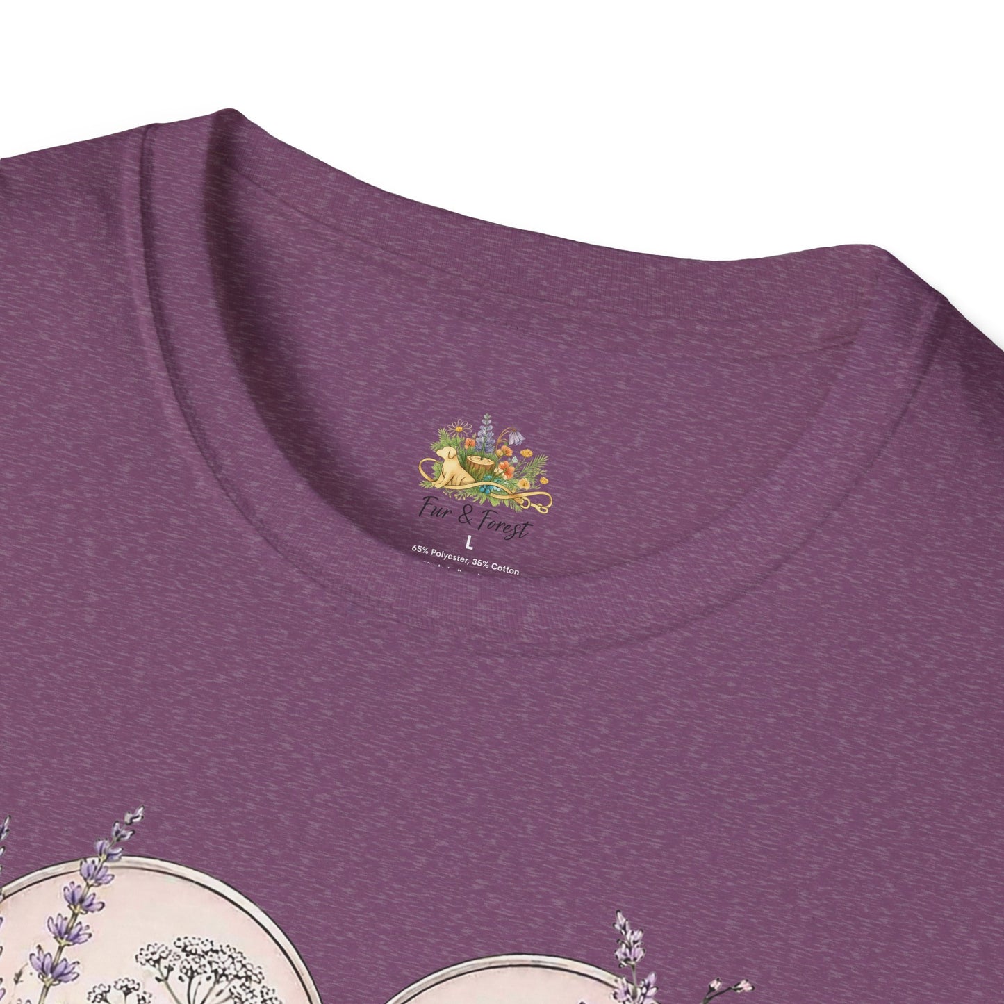 Dog Mom Floral Heart T-Shirt