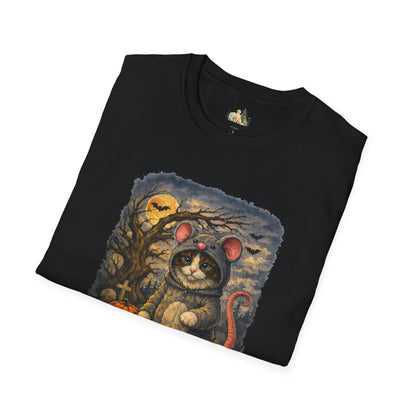 Unisex Halloween Ragdoll Cat Costume T-Shirt — What Tails Lurk Behind The Pines Collection