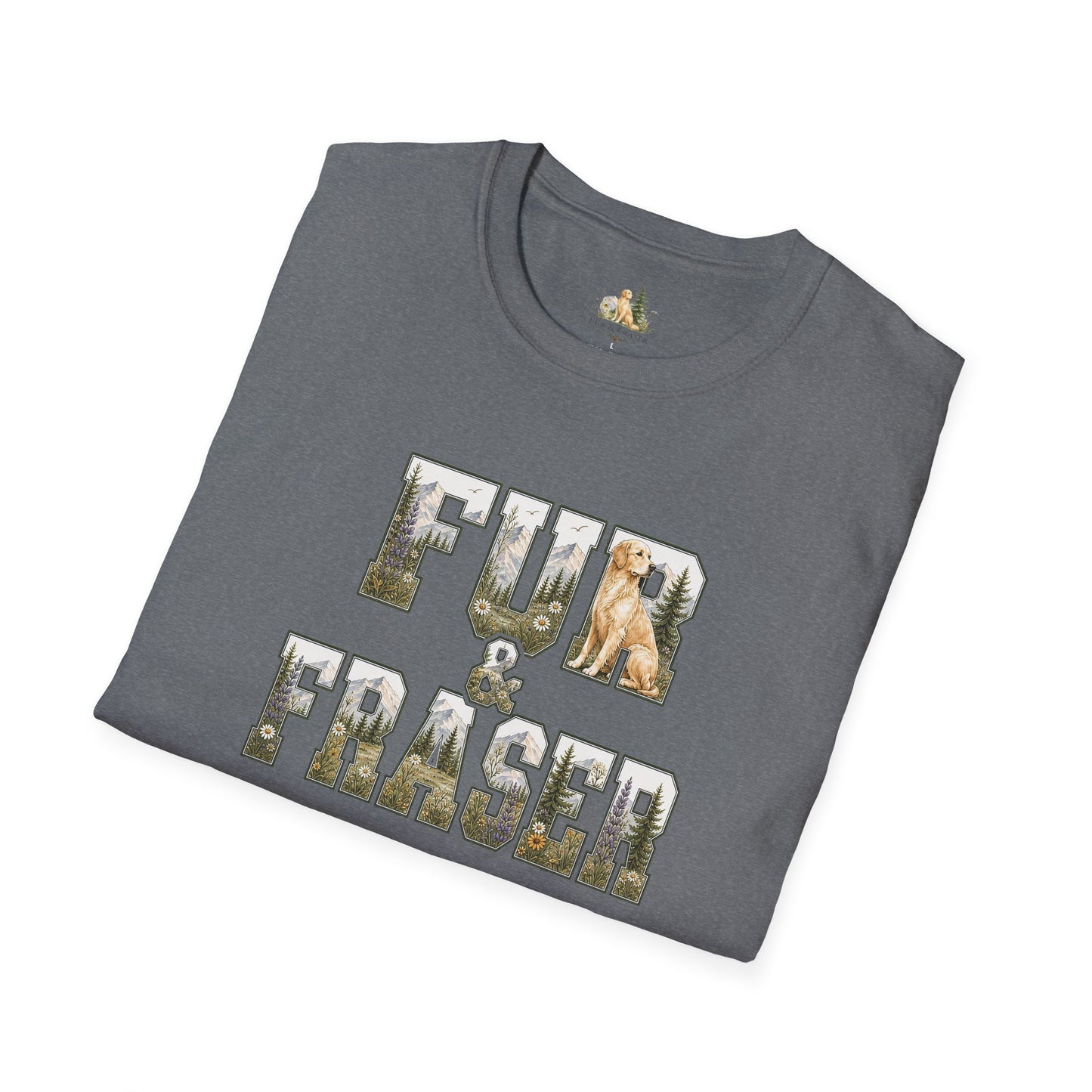 T-Shirt — Fur & Fraser Logo Graphic Tee(Light Weight, Ultra Soft Tee)