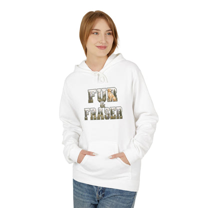 Fur & Fraser Floral Logo Hoodie — Cozy Pet Lover Pullover
