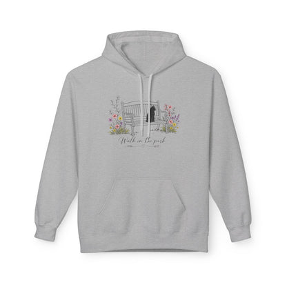 Walk Me in the Park Hoodie | Floral Gate Illustration