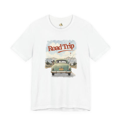 Men's Road Trip Vintage Car T-Shirt