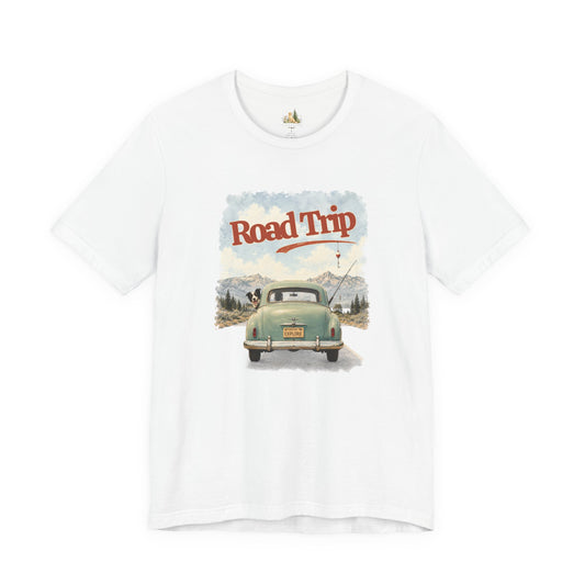 Men's Road Trip Vintage Car T-Shirt
