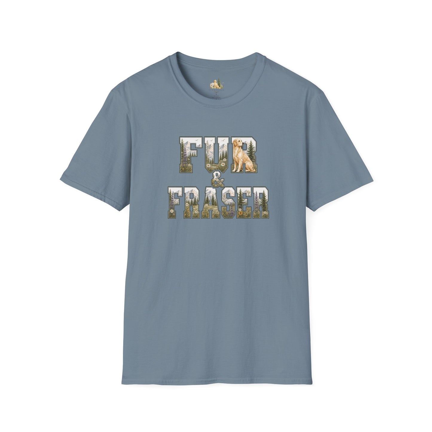 T-Shirt — Fur & Fraser Logo Graphic Tee(Light Weight, Ultra Soft Tee)