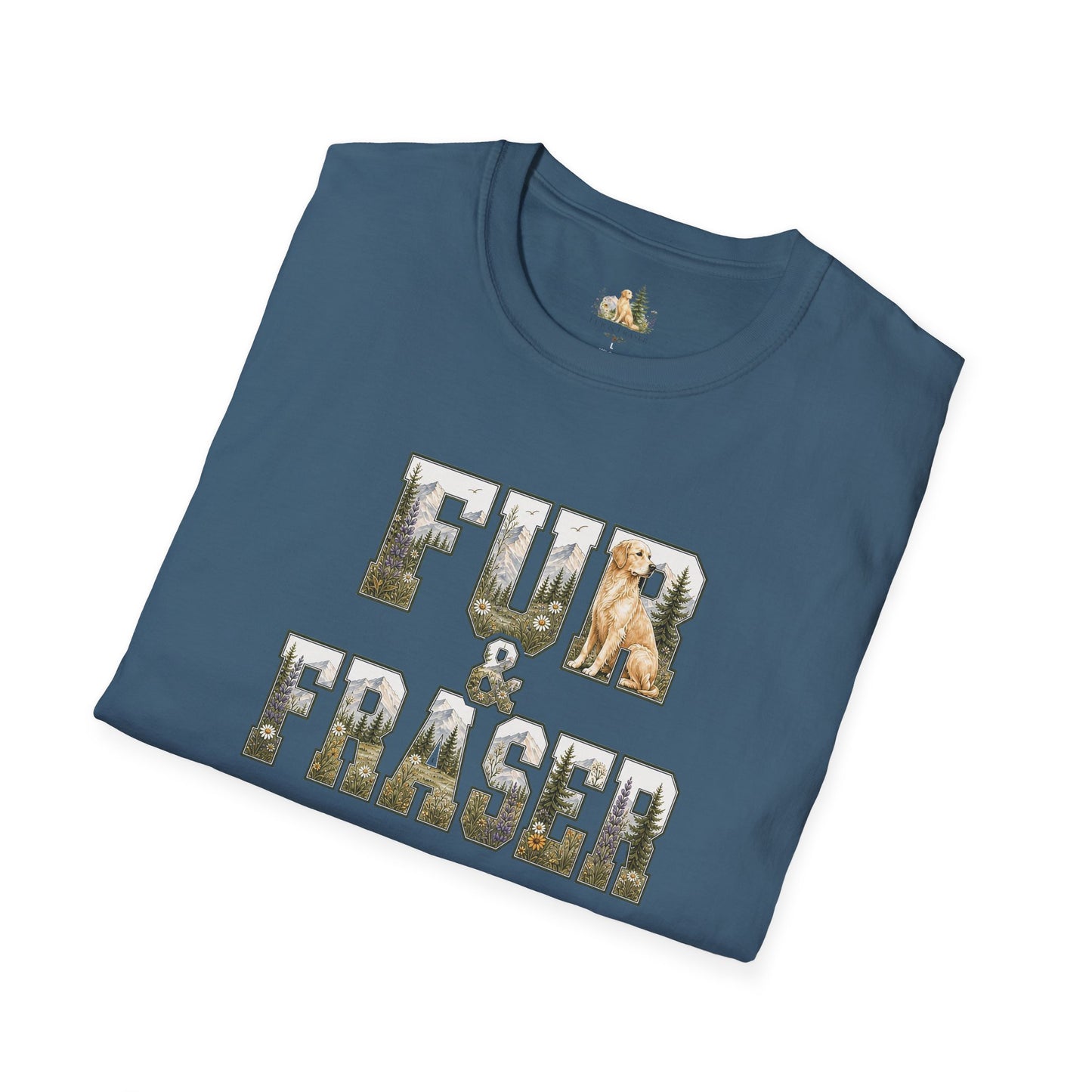 T-Shirt — Fur & Fraser Logo Graphic Tee(Light Weight, Ultra Soft Tee)