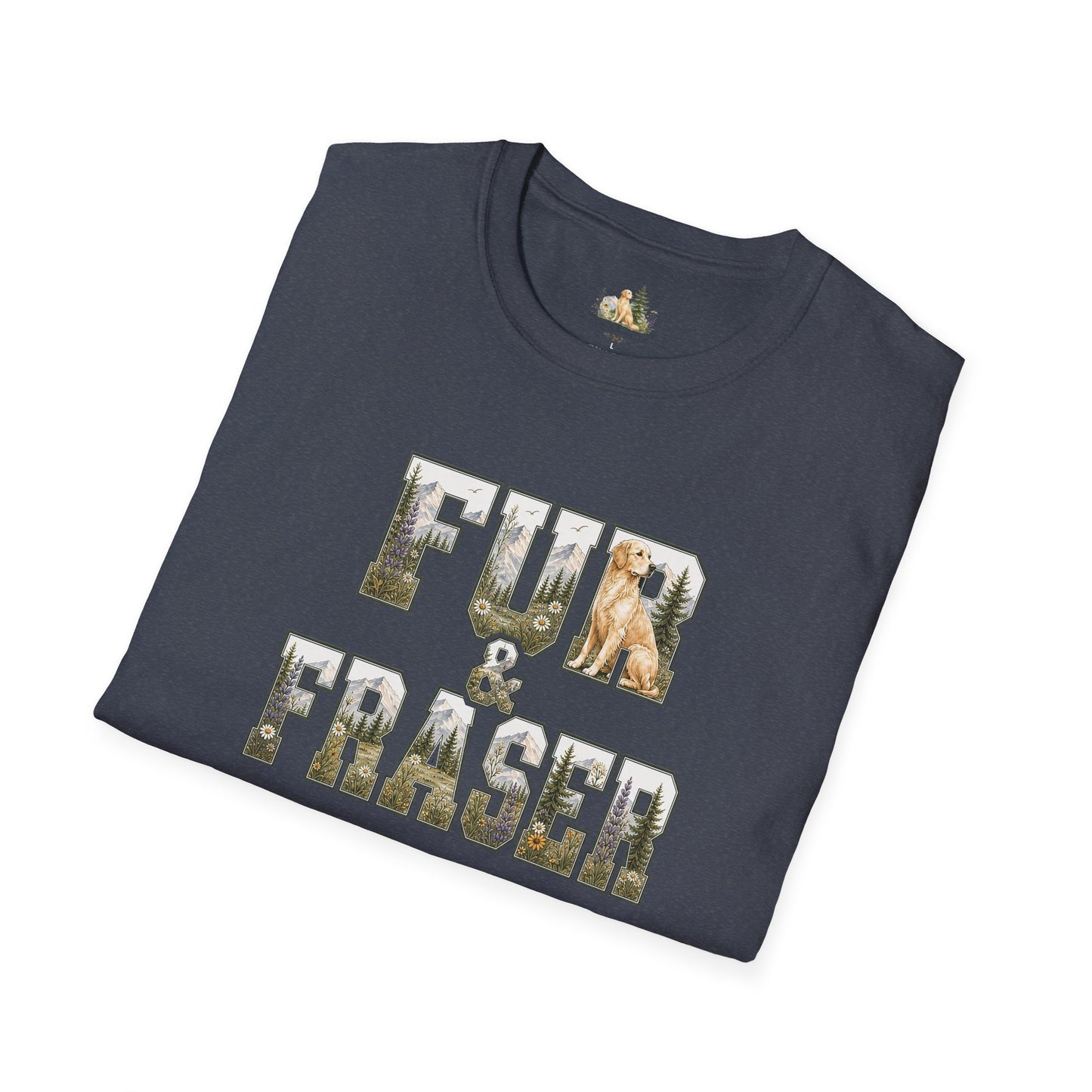 T-Shirt — Fur & Fraser Logo Graphic Tee(Light Weight, Ultra Soft Tee)