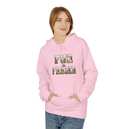 Fur & Fraser Floral Logo Hoodie — Cozy Pet Lover Pullover